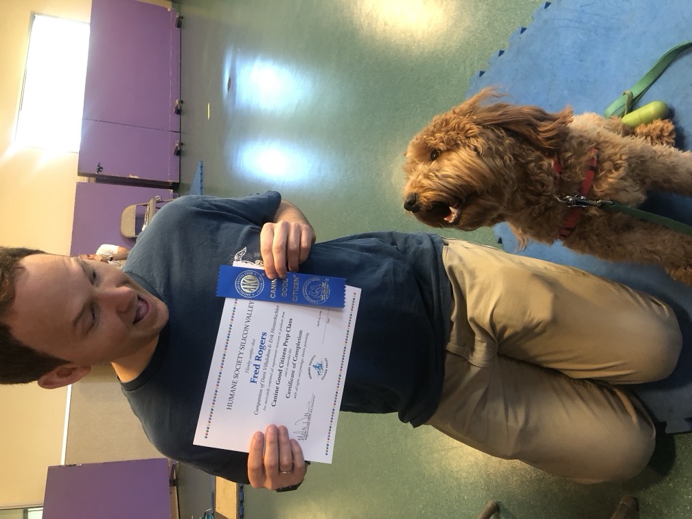 Fred passed his class!